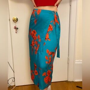 Ted Baker London split hem midi skirt
